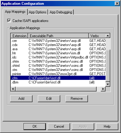 Application Configuration