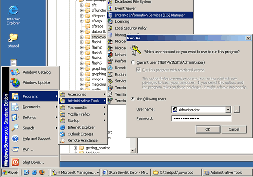 Доступ к команде Run As в Windows